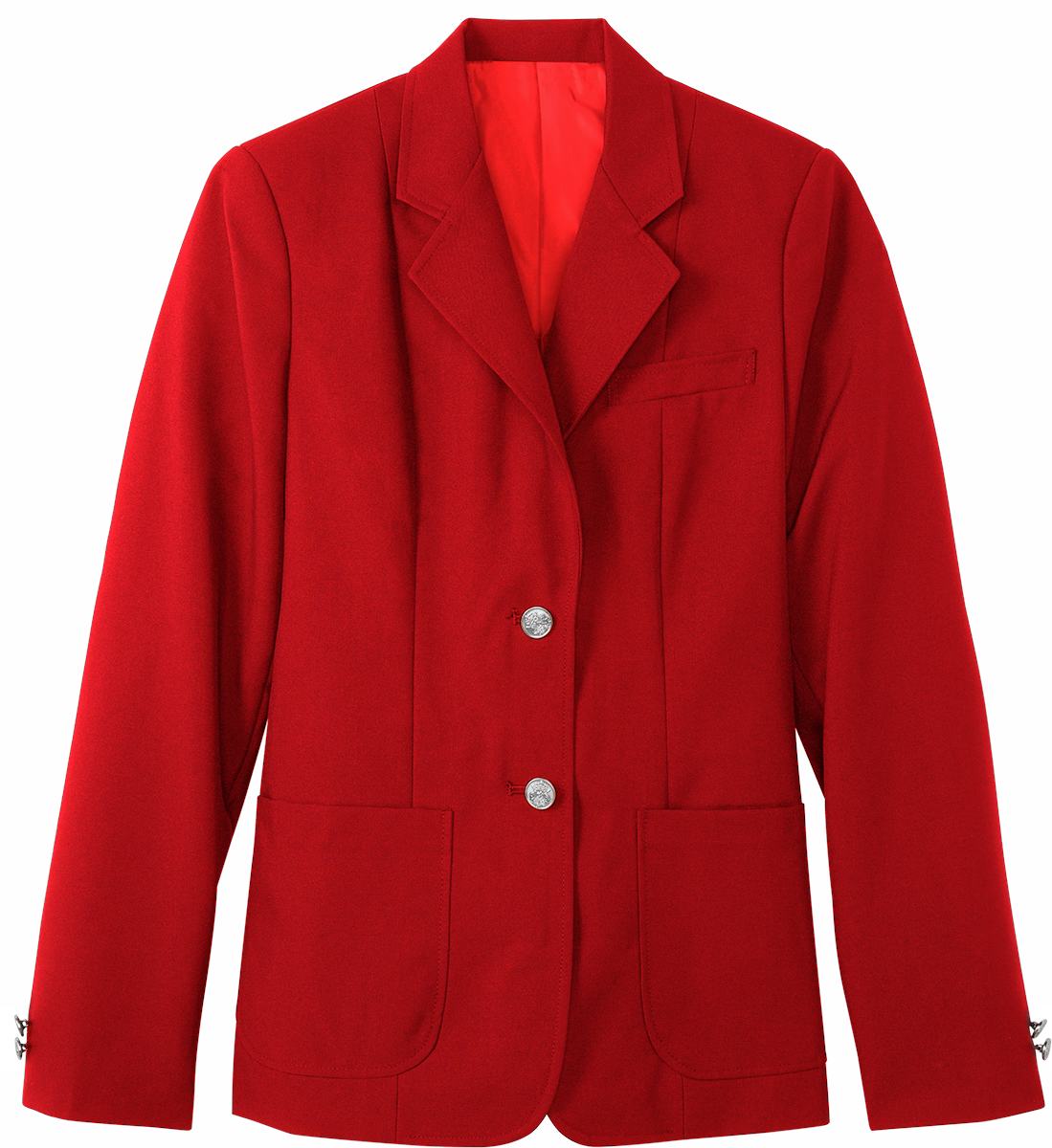 Girls/Missy Blazer 100P w/Silver buttons