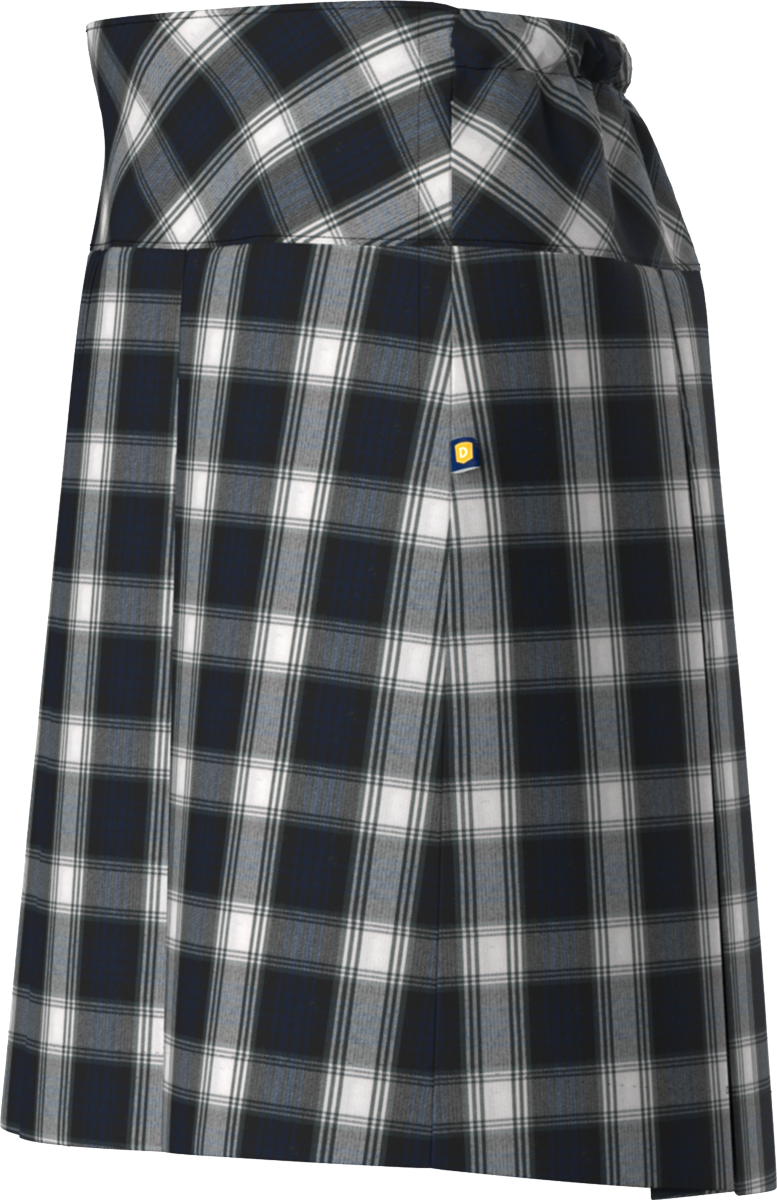 Drop Yoke Pleated Skirt