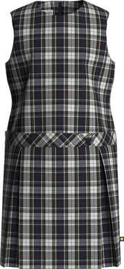 Jewel Neck Drop Waist Jumper