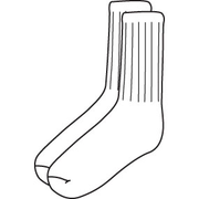 Ribbed Crew Socks - 3 Pack