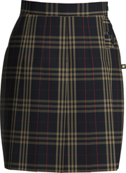 Double Tab Pleated Skort
