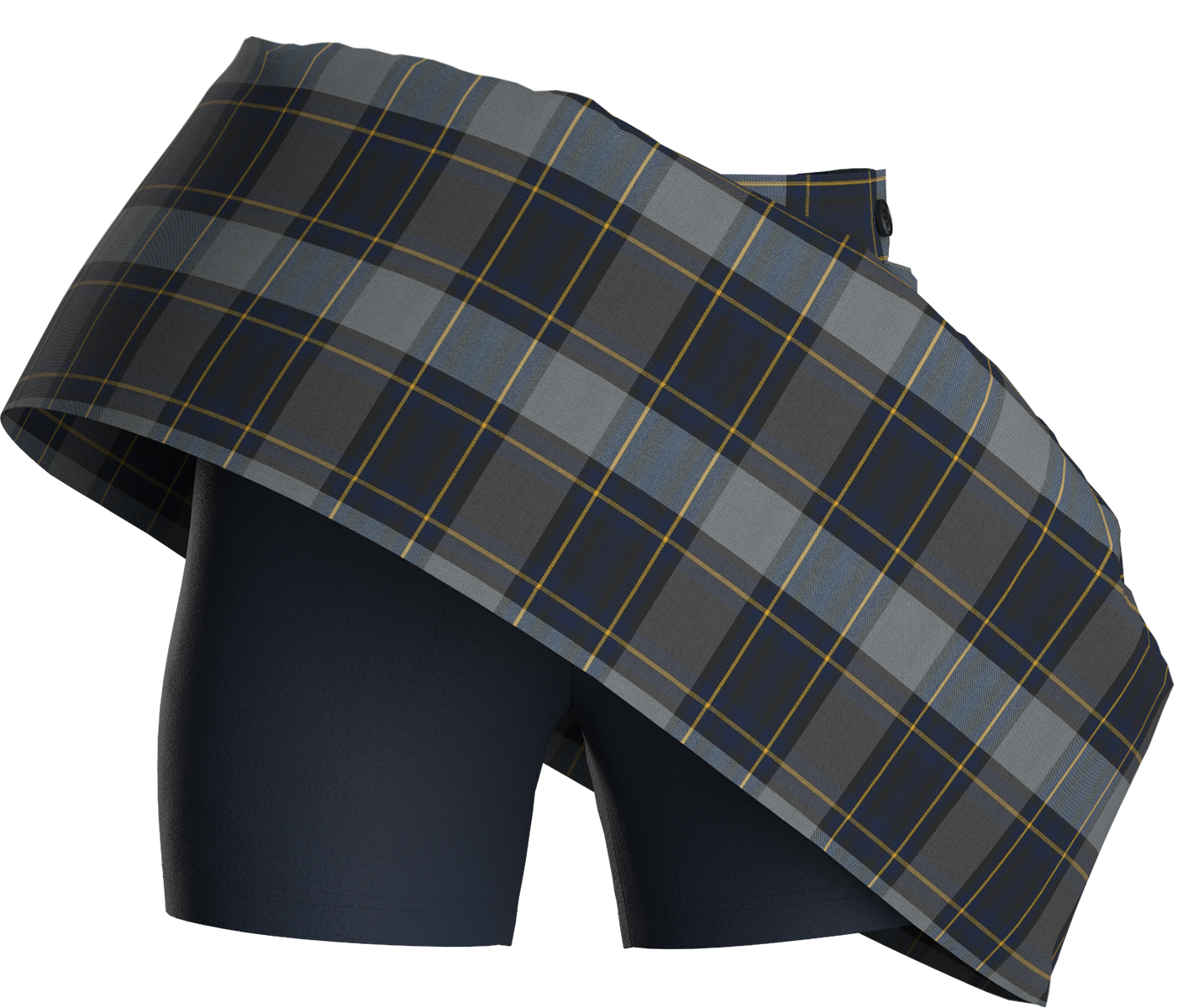 Side Pleat Skort