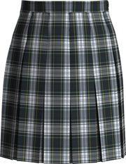 Stitched-Down Box Pleat Skirt