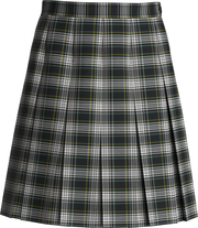 Stitched-Down Box Pleat Skirt