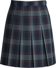 Stitched-Down Box Pleat Skirt