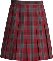 Stitched-Down Box Pleat Skirt
