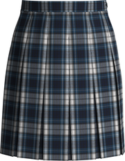 Stitched-Down Box Pleat Skirt