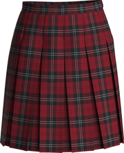 Stitched-Down Box Pleat Skirt