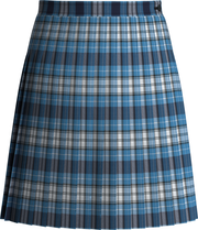 Stitched-Down Knife Pleat Skirt
