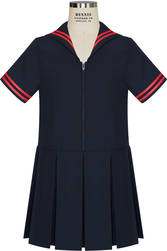 Short Sleeve Sailor Dress