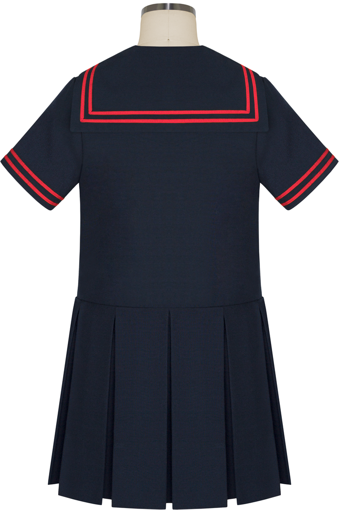 Short Sleeve Sailor Dress 067 - Navy / Youth - H8 Short Sleeve Sailor Dress 067 - Navy / Youth - H8