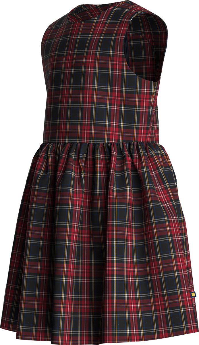 Gathered Waist Zip-Back Jumper