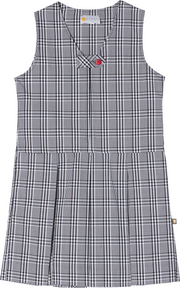V-Neck Zip-Front Jumper