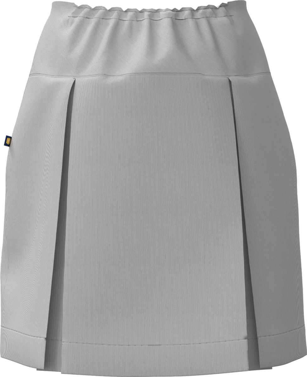 Drop Yoke Kick Pleat Skort