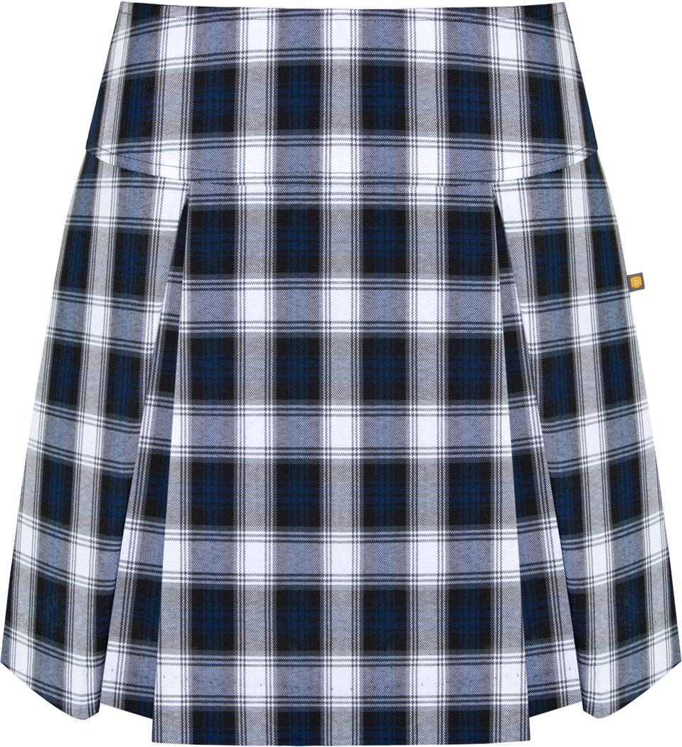 Drop Yoke Pleated Skort