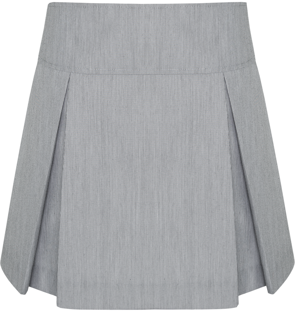 Drop Yoke Pleated Skort