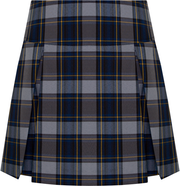 Long Drop Yoke Pleated Skort