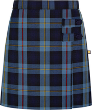 Double Tab Pleated Skort