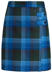 Double Tab Pleated Skort