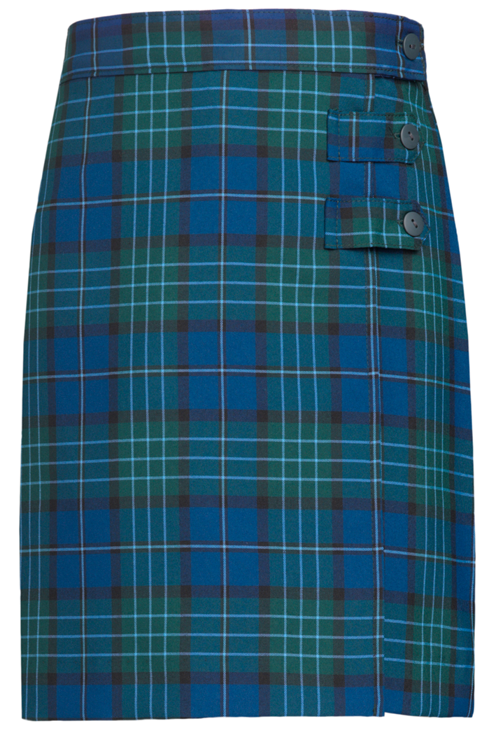 Double Tab Pleated Skort DENNIS Uniform Liquidation Sale