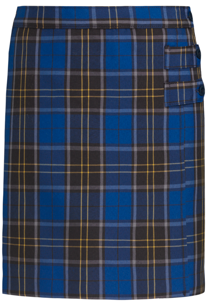 Double Tab Pleated Skort