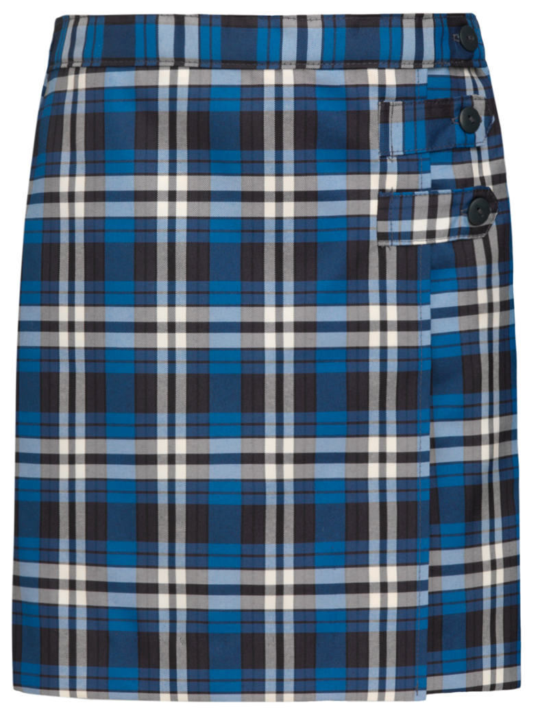 Double Tab Pleated Skort