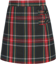 Double Tab Pleated Skort