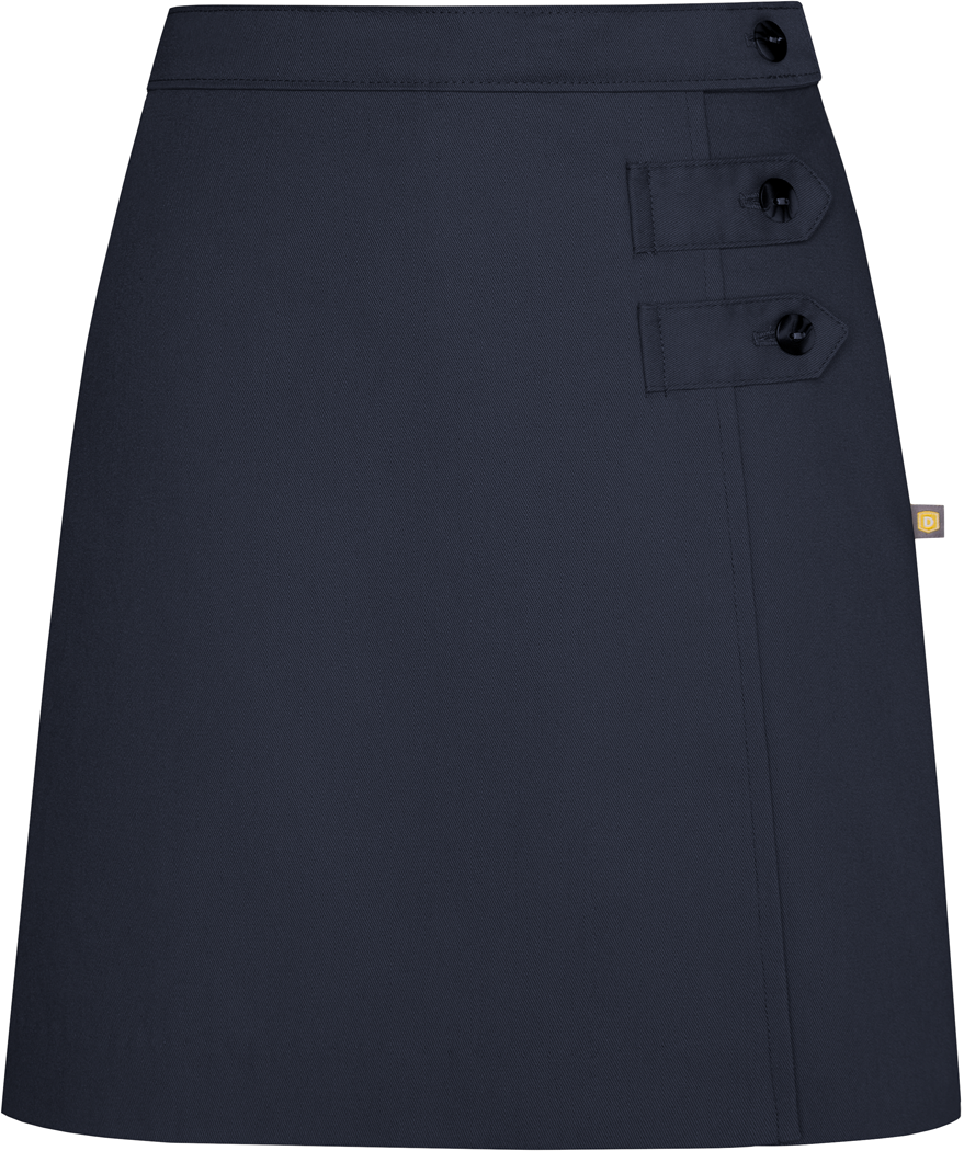 Double Tab Pleated Skort DENNIS Uniform Liquidation Sale