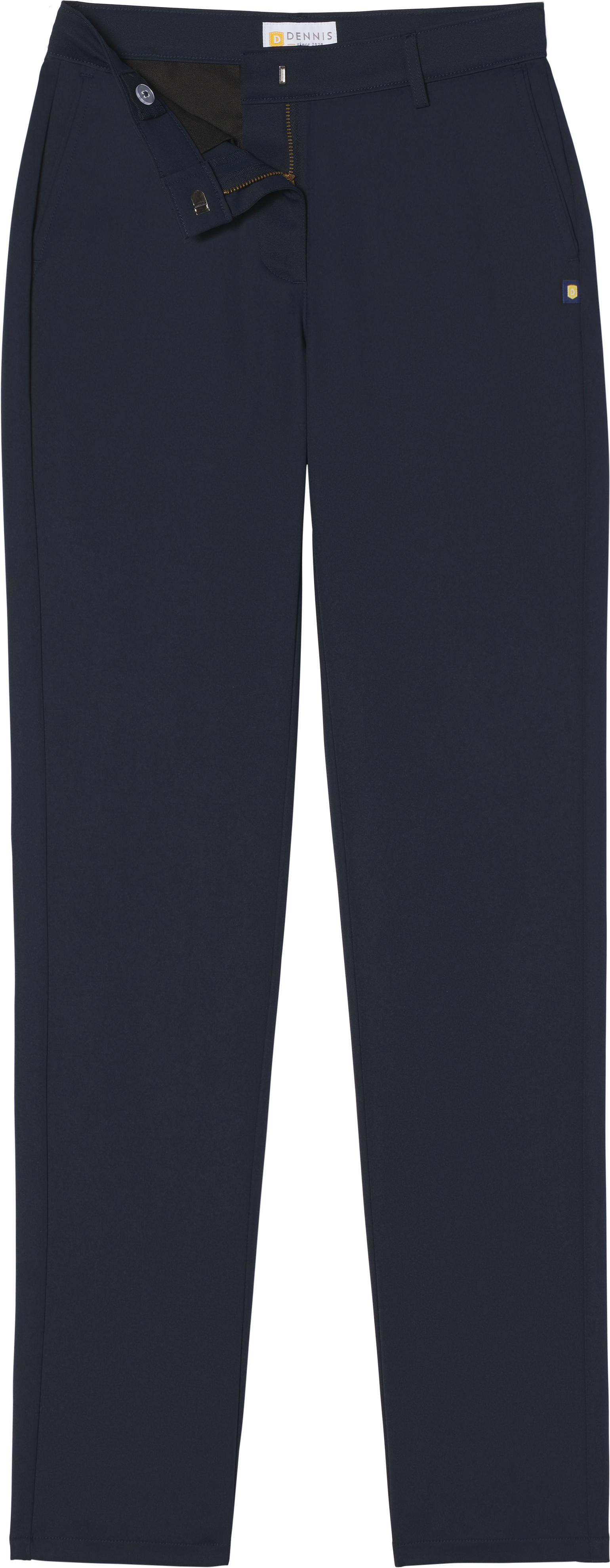 Mid-Rise Tapered Leg Tech Twill Pants