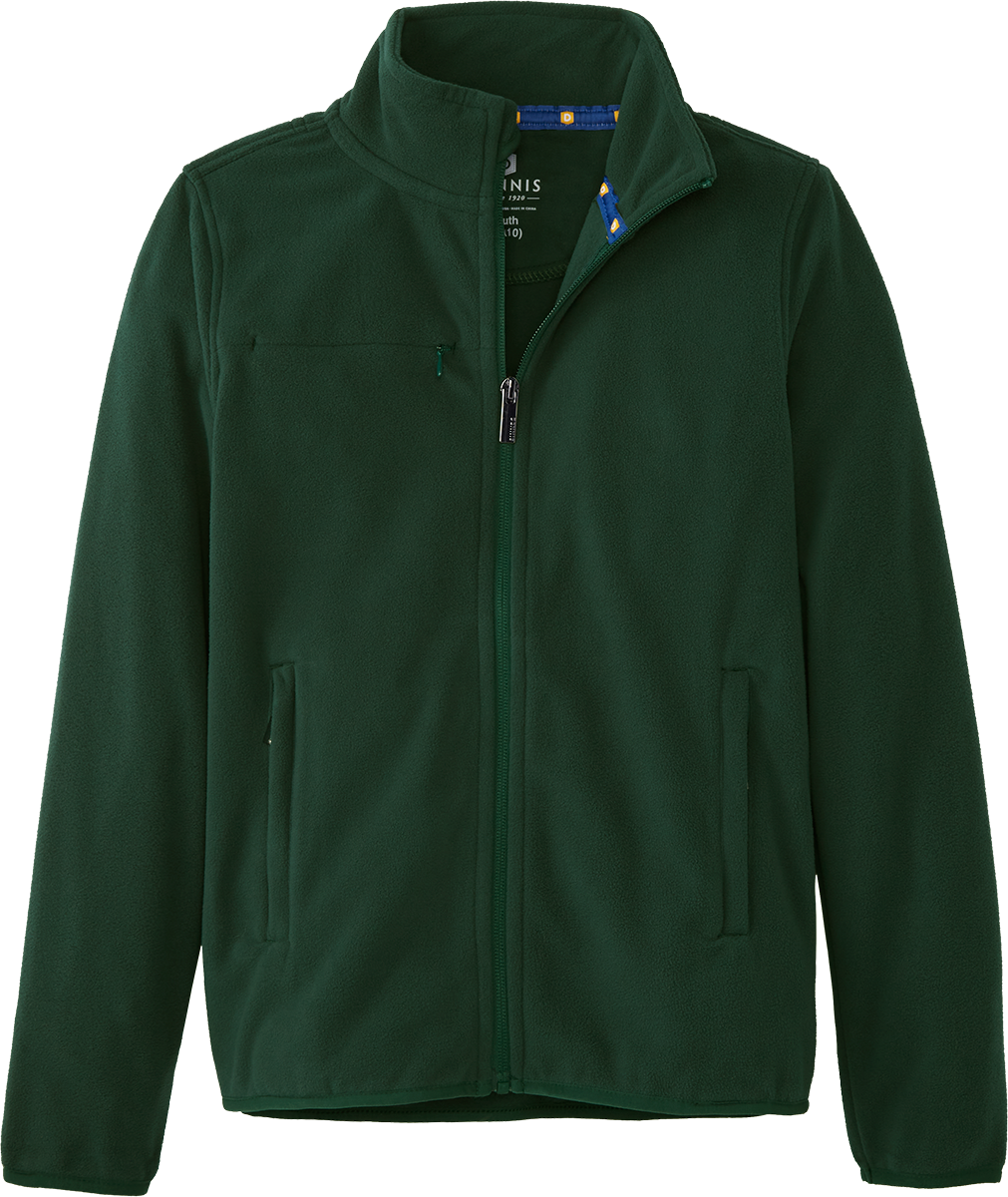 Zip Front Microfleece Jacket