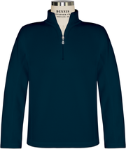 1/4 Zip Mock Neck Microfleece Pullover