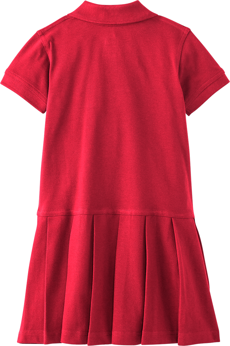 Pleated Piqu Polo Dress DENNIS Uniform Liquidation Sale Pleated Piqu Polo Dress DENNIS Uniform Liquidation Sale