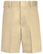Flat Front Flex Twill Shorts