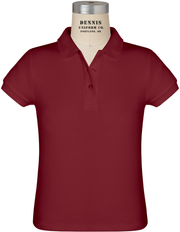 Feminine Fit Short Sleeve Piqué Polo