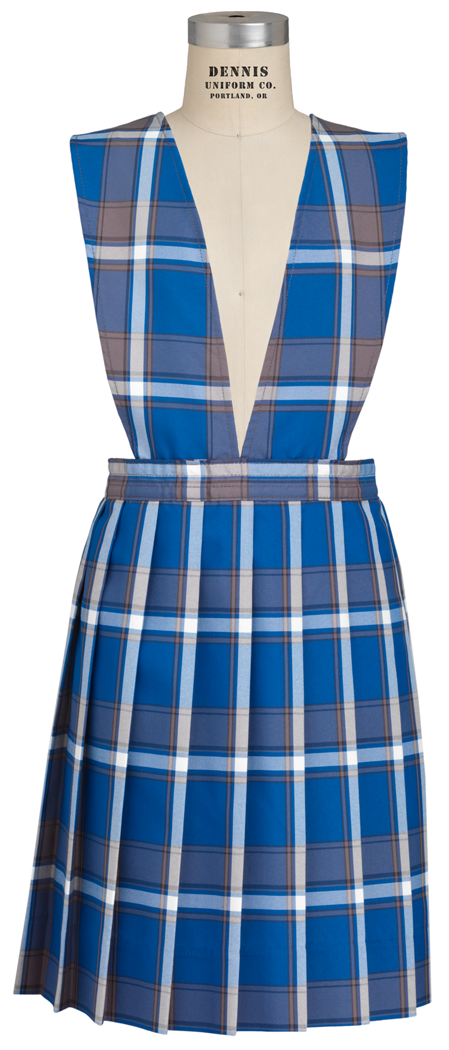 Split Front Knife Pleat Jumper
