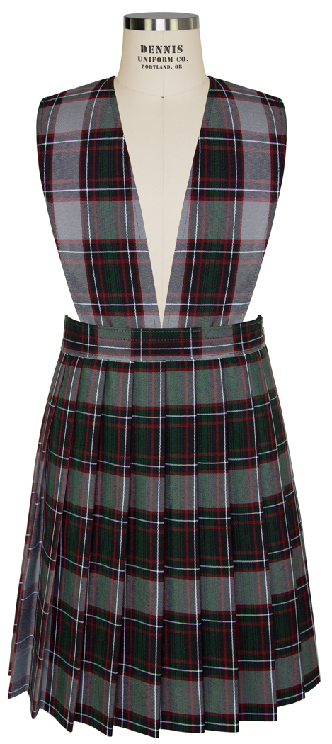 Split Front Knife Pleat Jumper