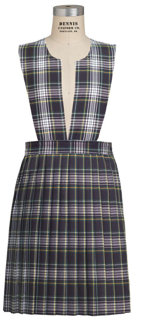 Split Front Knife Pleat Jumper