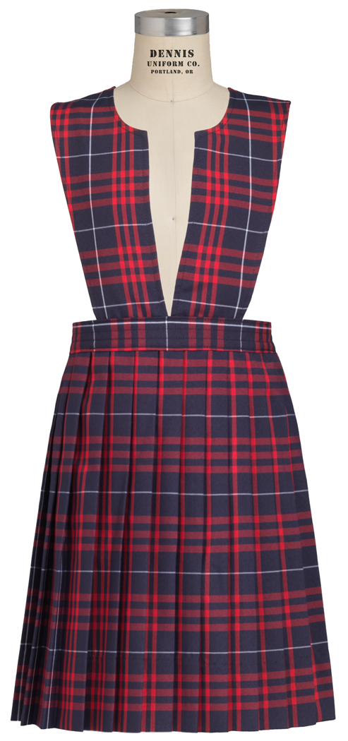 Split Front Knife Pleat Jumper