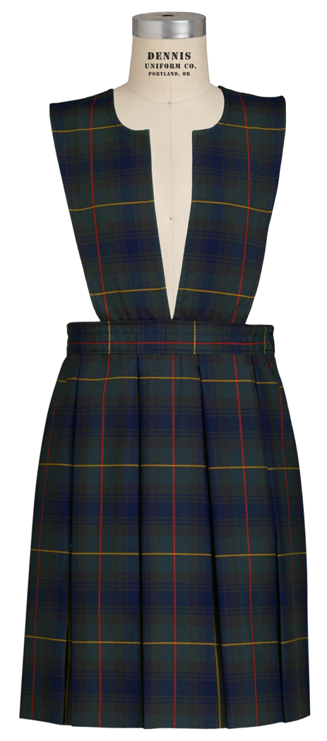 Split Front Box Pleat Jumper
