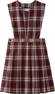 Split Front Knife and Box Pleat Jumper