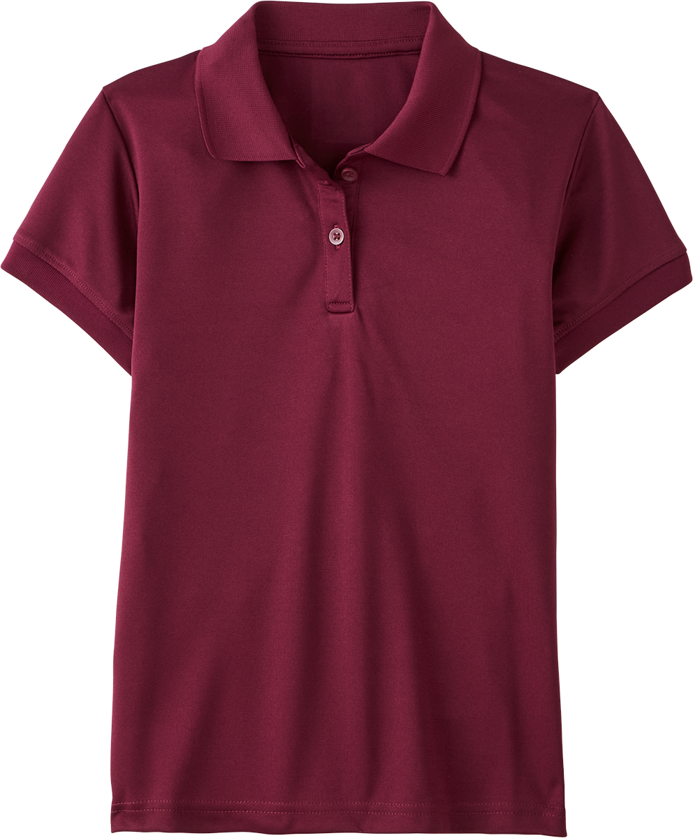 Girls Performance Polo S/S
