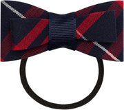 Wide Bowtie-Style Elastic Band Hair Bow