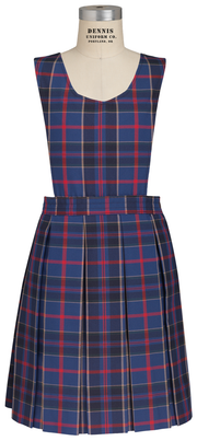 Bib Front Box Pleat Jumper