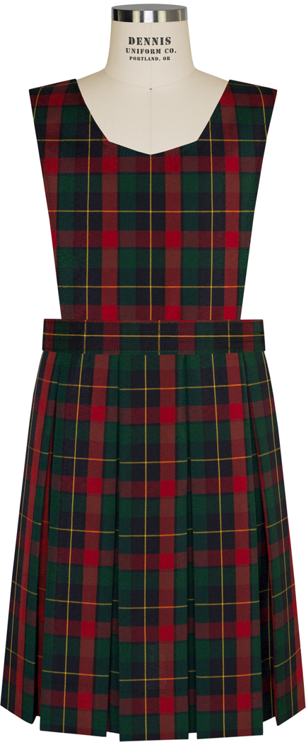 Bib Front Box Pleat Jumper