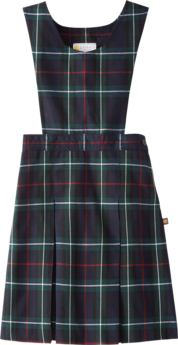 Bib Front Box Pleat Jumper