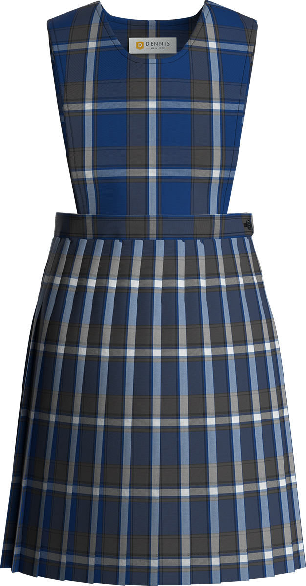 Scoop Neck Knife Pleat Jumper