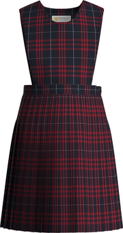 Scoop Neck Knife Pleat Jumper