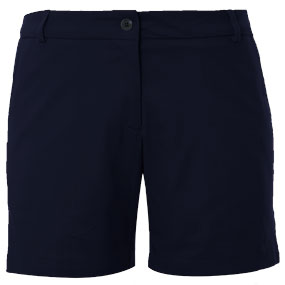 Stretch Twill Flat Front Long Shorts