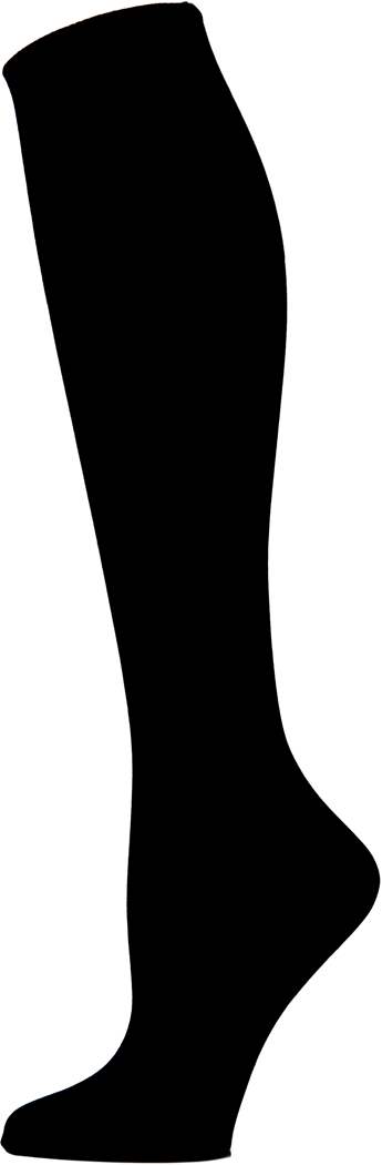 Opaque Knee-High Socks - 3 Pack