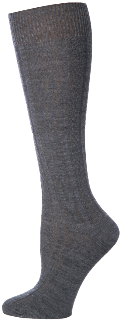 Cable Knit Knee-High Socks - 3 Pack